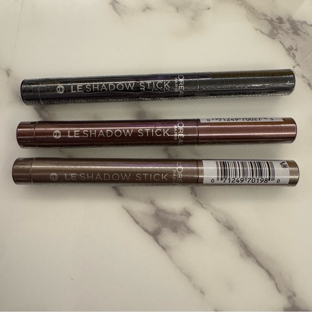 L’Oréal Le Shadow Stick 3 pieces: 125, 490, 250